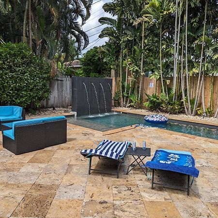 #1 Fort Lauderdale House - Heated Salt Water Pool - Private Oasis-Updated Gorgeous 3Br 3Ba - Las Olas المظهر الخارجي الصورة