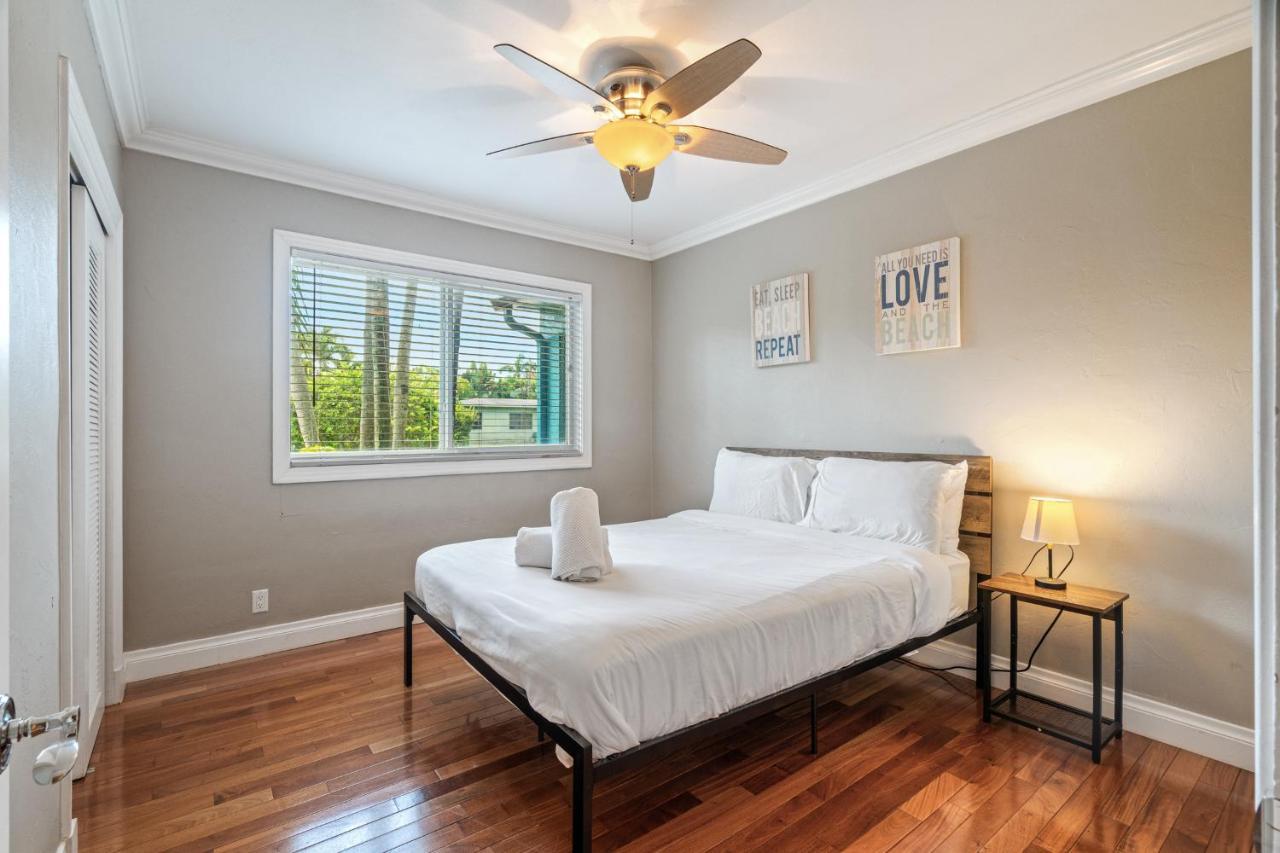 #1 Fort Lauderdale House - Heated Salt Water Pool - Private Oasis-Updated Gorgeous 3Br 3Ba - Las Olas المظهر الخارجي الصورة