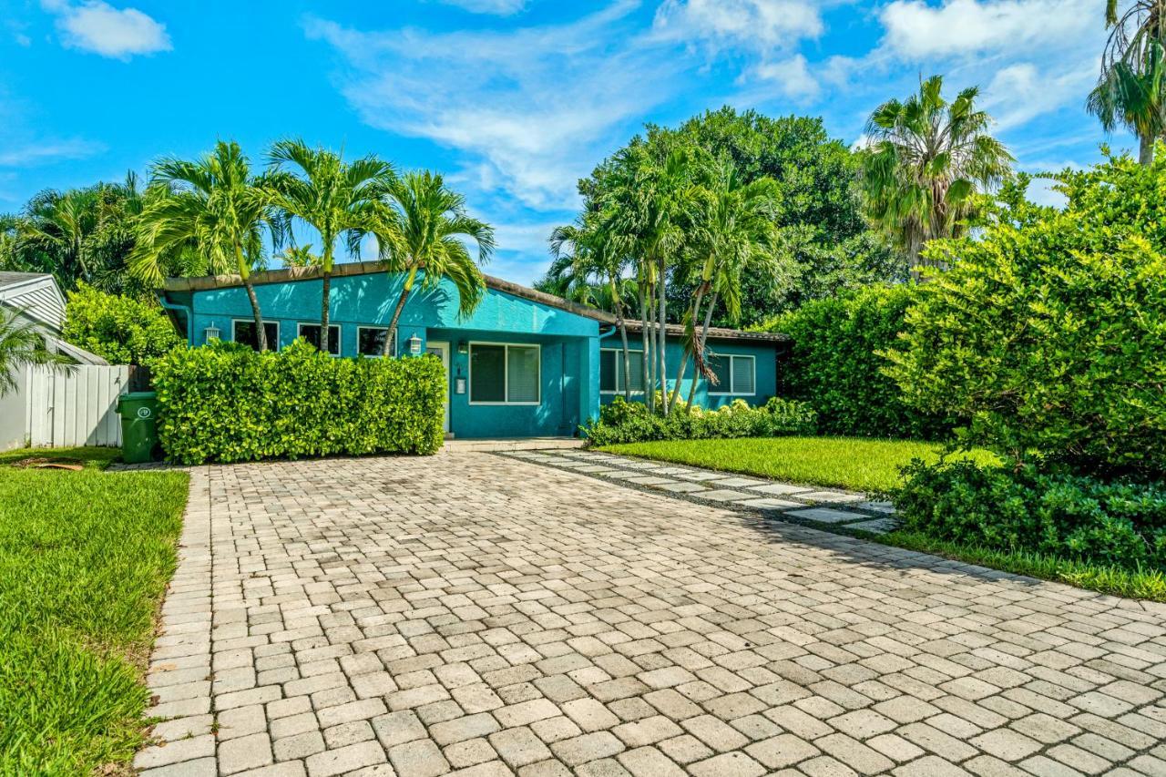 #1 Fort Lauderdale House - Heated Salt Water Pool - Private Oasis-Updated Gorgeous 3Br 3Ba - Las Olas المظهر الخارجي الصورة