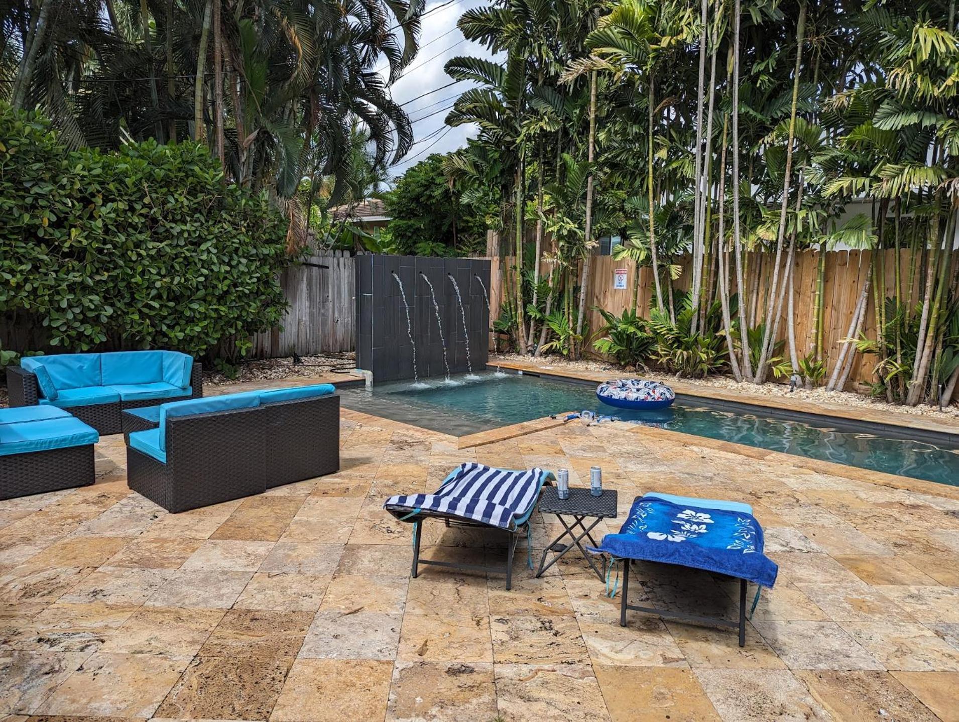 #1 Fort Lauderdale House - Heated Salt Water Pool - Private Oasis-Updated Gorgeous 3Br 3Ba - Las Olas المظهر الخارجي الصورة