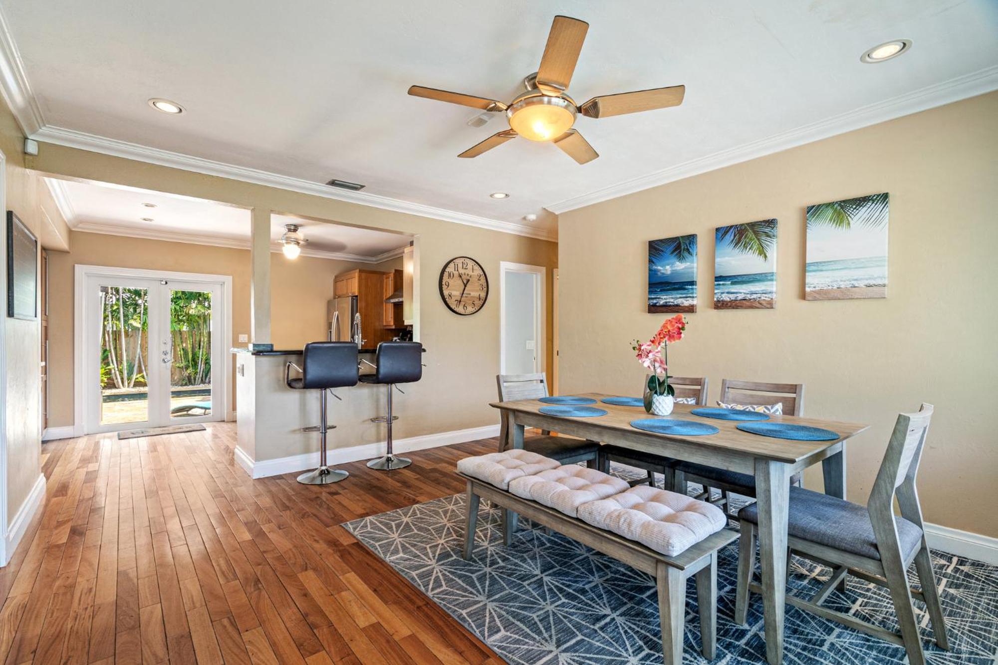 #1 Fort Lauderdale House - Heated Salt Water Pool - Private Oasis-Updated Gorgeous 3Br 3Ba - Las Olas المظهر الخارجي الصورة